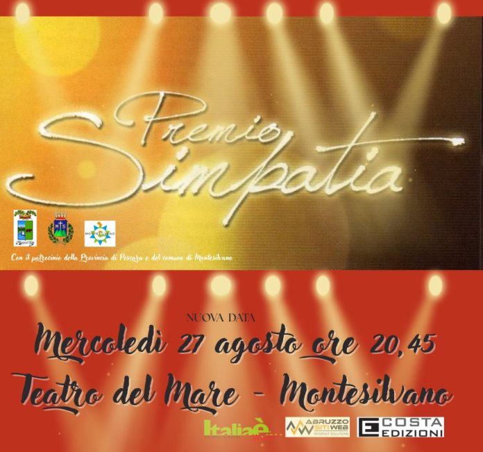 Locandina nuova Premio Simpatia