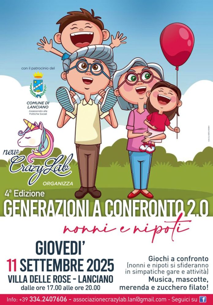 Generazioni a confronto 2.0 - nonni e nipoti