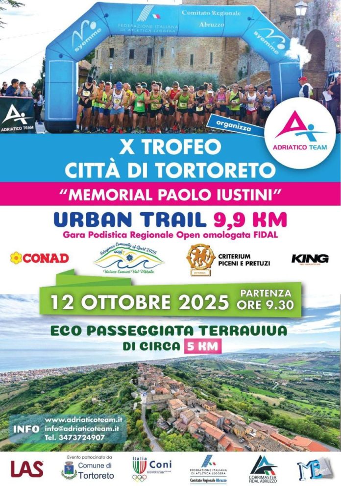 Trofeo Città di Tortoreto-Memorial Paolo Iustini 12102025 locandina