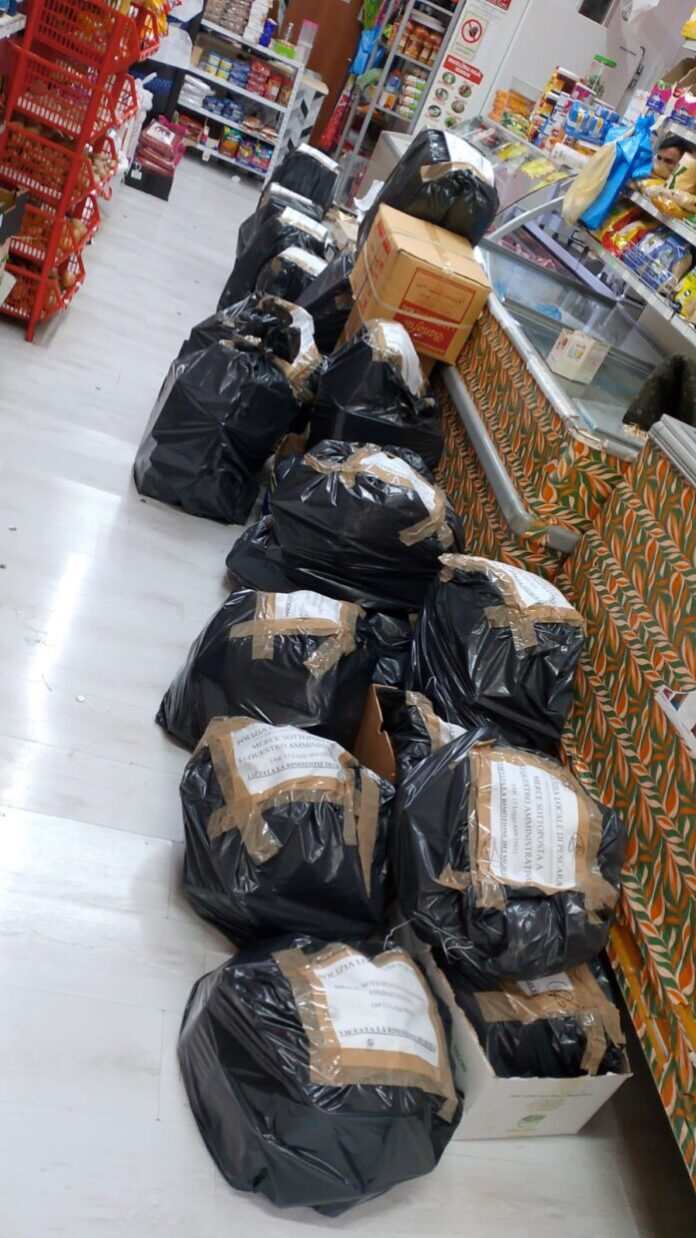 sequestro carne in centro a pescara