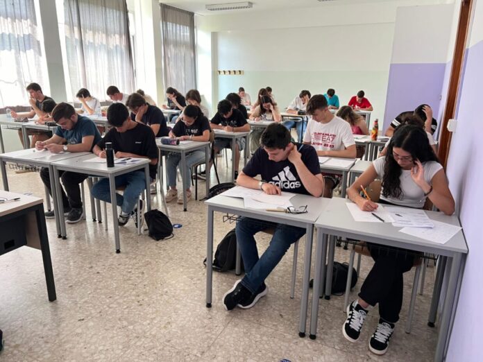 classe in aula scuola