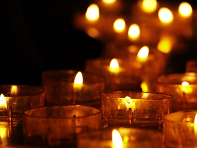 lutto-candele